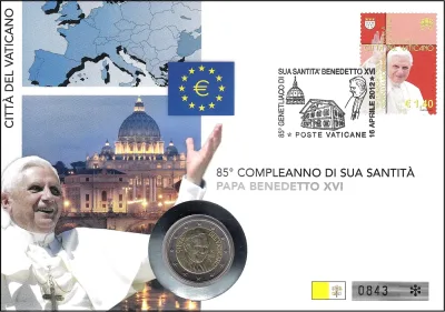 85. ROJSTNI DAN PAPEŽA BENEDIKTA XVI.
